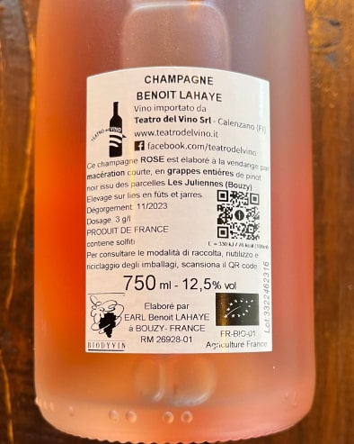 Rosé de Macération Deg. 11/23
