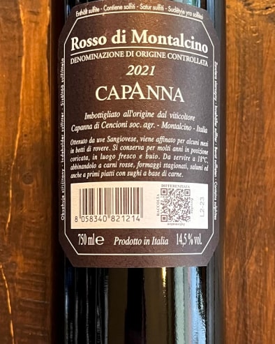 Rosso di Montalcino 2021