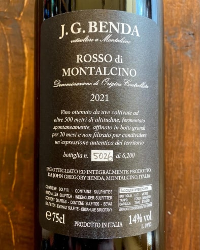 Rosso di Montalcino 2021