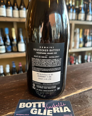 Rosè de Noirs Extra Brut Grand Cru 2021/2022 - Bottiglieria del Borgo