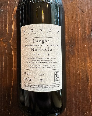 Langhe Nebbiolo 2023