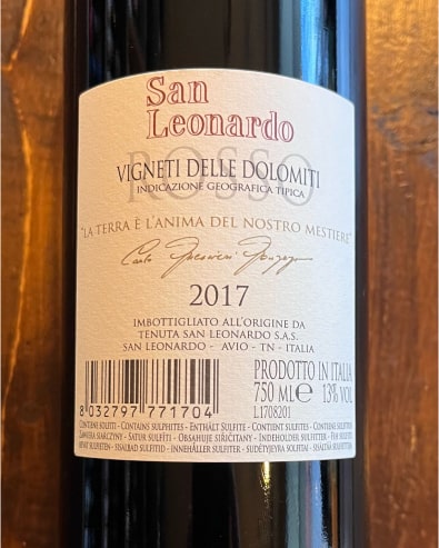San Leonardo 2017