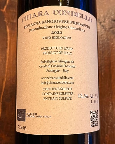 Sangiovese Predappio 2022