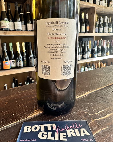 Etichetta Verde Vermentino 2025 - Bottiglieria del Borgo