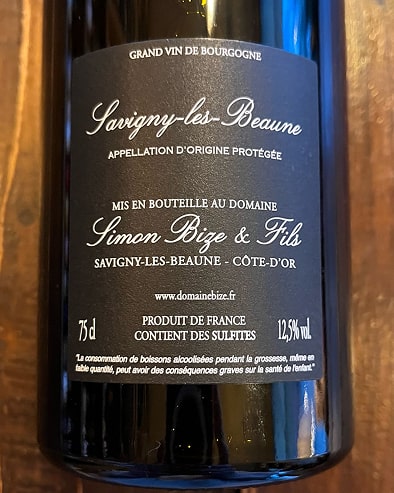 Savigny les Beaune Blanc 2020