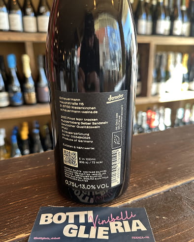 Pinot Noir Gelber Sandstein 2023 - Bottiglieria del Borgo