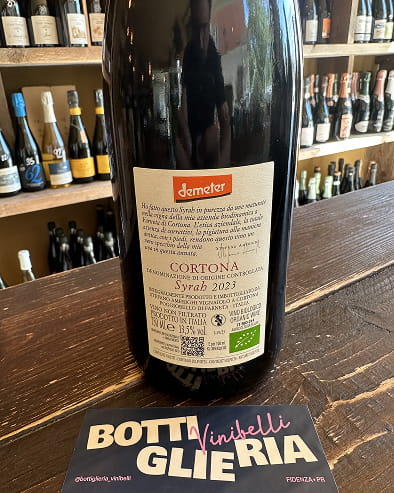 Syrah Cortona 2023 - Bottiglieria del Borgo