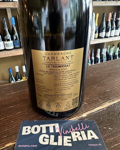 Le Triumvirat Brut Nature 2009 - Bottiglieria del Borgo