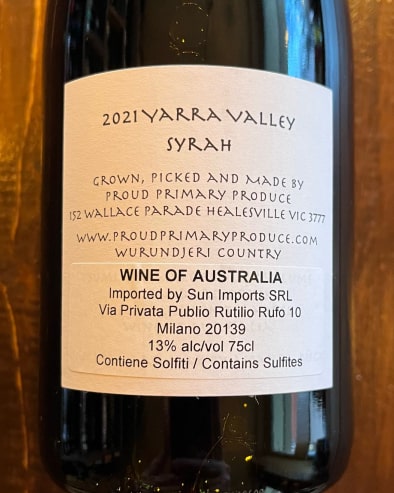 The Cattle Syrah 2021