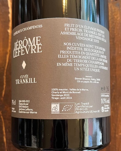 Trankill 2023 Coteaux Champenoise