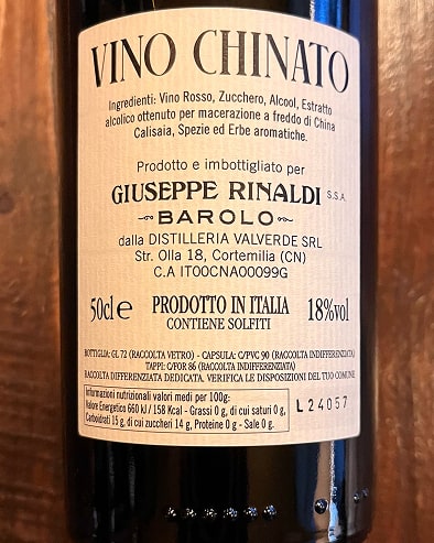 Vino Chinato