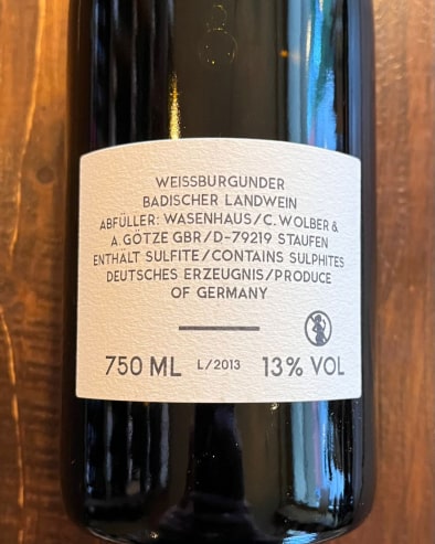 Weissburgunder "Am Kreuz" 2020