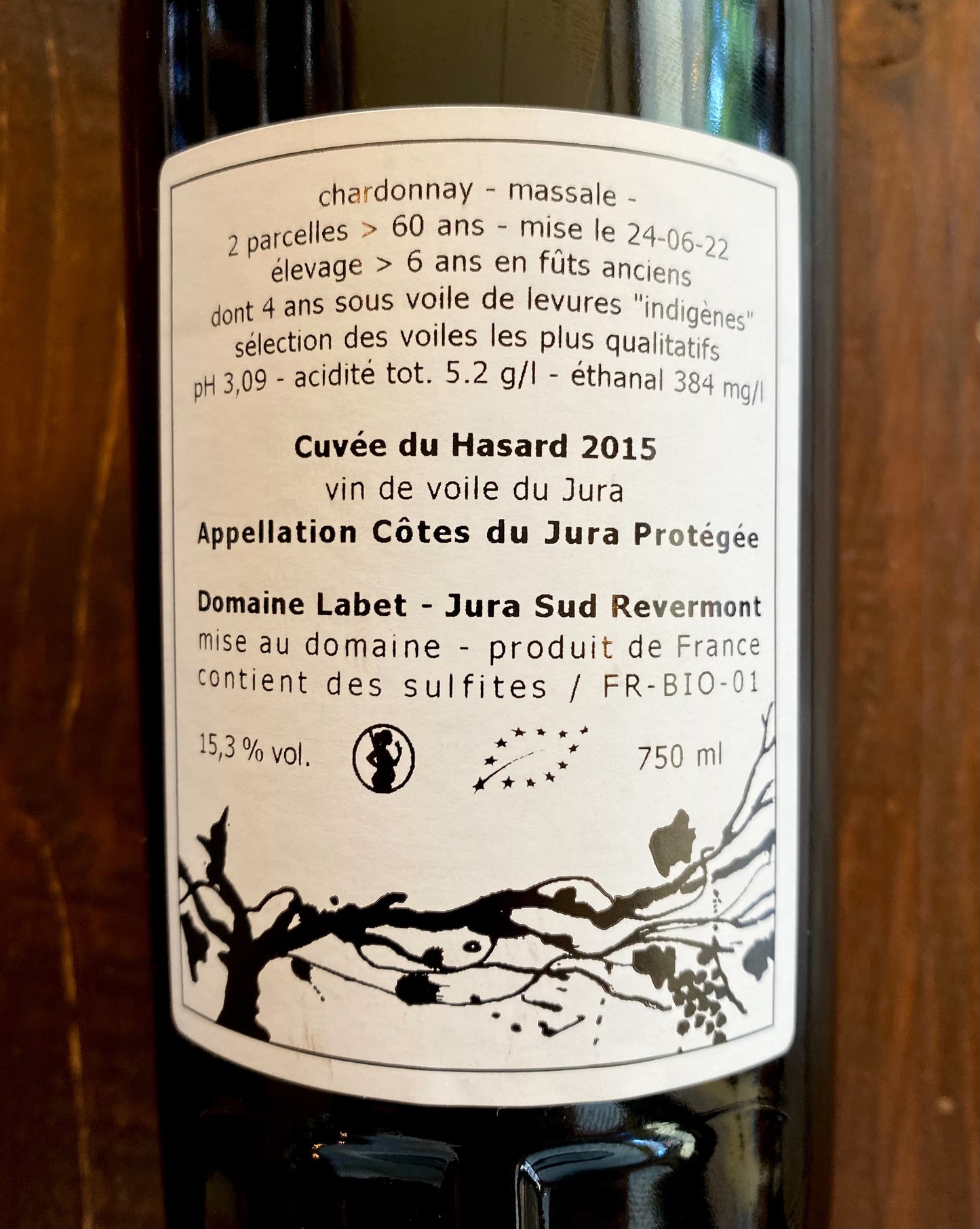 Cuvee du Hasard 2015