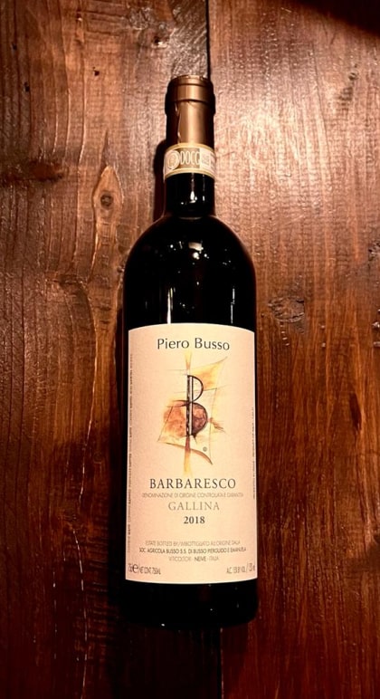 Barbaresco Gallina 2018