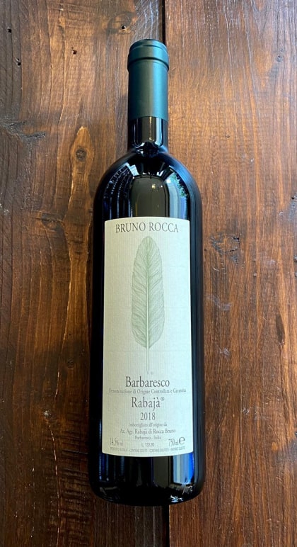Barbaresco Rabajà 2018