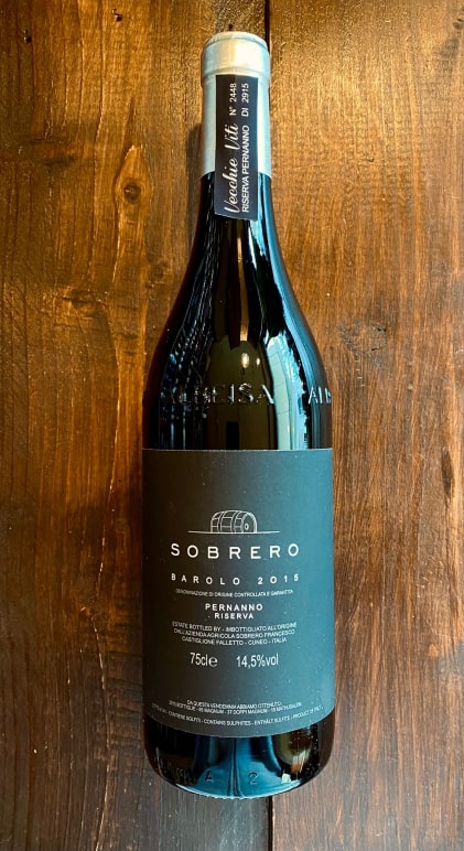 Barolo "Riserva Pernanno" 2016 - bottiglieriadelborgo