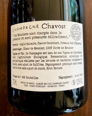 Blanc de Meunier Deg.4/22