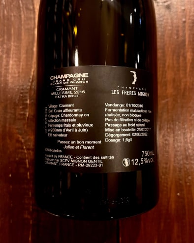 Cramant 2016 Deg.03/22