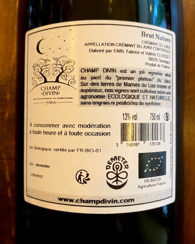 Cremant du Jura Brut Nature