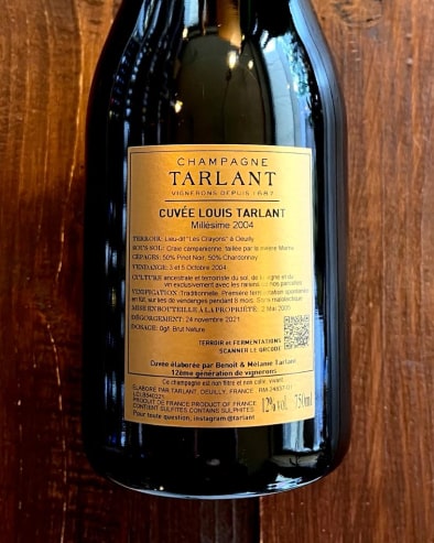 Cuvée Louis 2004 Deg.11/21