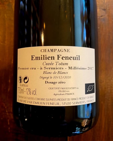 Cuvee Totum 2017 Deg. 12/20