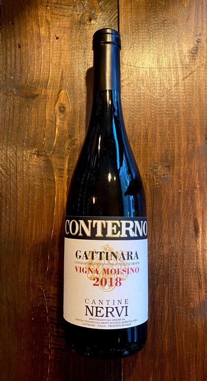 Gattinara Vigna Molsino 2018