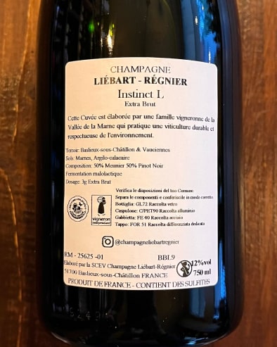 Instinct L Extra Brut Deg. 07/22