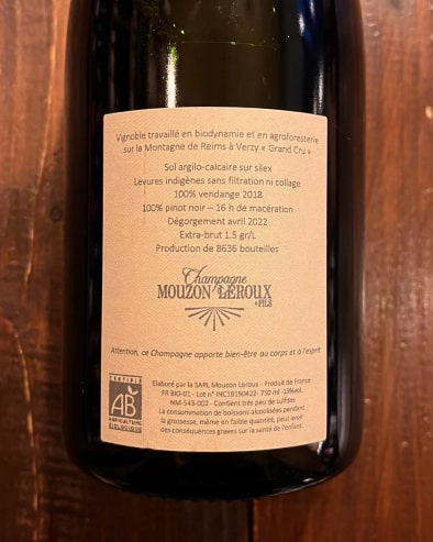 L'Incandescent Grand Cru Rosè Deg. 4/22