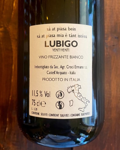 Lubigo Sur Lie 2020
