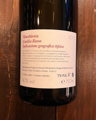 Macchiona 2012