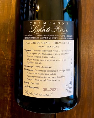 Nature de Craie | Premier Cru - bottiglieriadelborgo