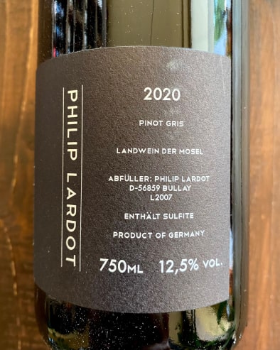 Pinot Gris 2020