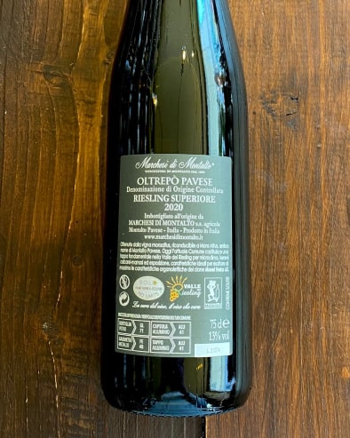 Riesling Superiore 2020 - Bottiglieria del Borgo