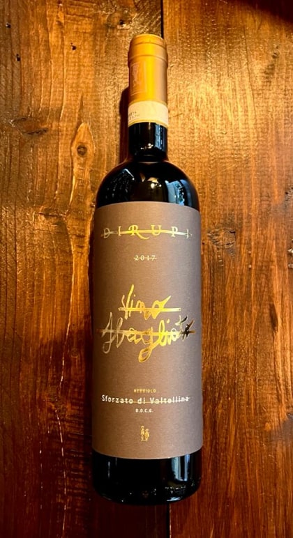 Vino Sbagliato Sforzato di Valtellina 2017