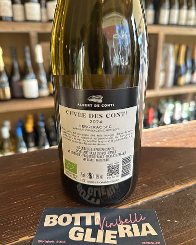 Bergerac Blanc Sec Cuvée de Conti 2024 - Bottiglieria del Borgo