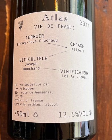Atlas Aligotè 2023