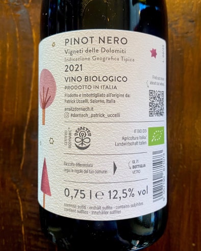 Aurelie Pinot Nero Vulcano 2021