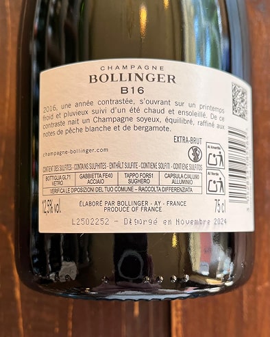 B16 2016 | Bollinger