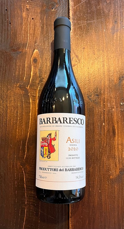 Barbaresco Asili Riserva 2020