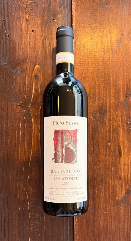 Barbaresco San Stunet 2020