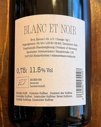 Blanc et Noir Sekt Nature