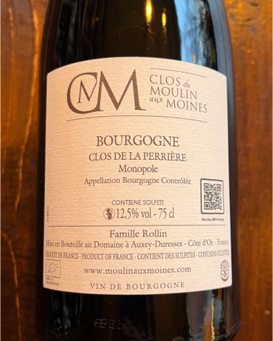 Bourgogne Blanc Perrieres Monopole 2022