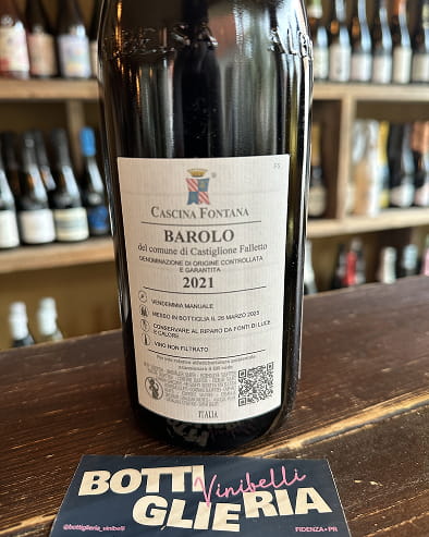 Barolo Comune di Castiglione Falletto 2021 - Bottiglieria del Borgo