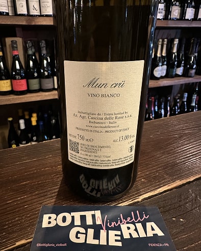Mun Cru Vino Bianco 2024