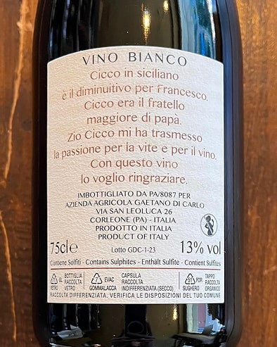 Catarratto Cicco