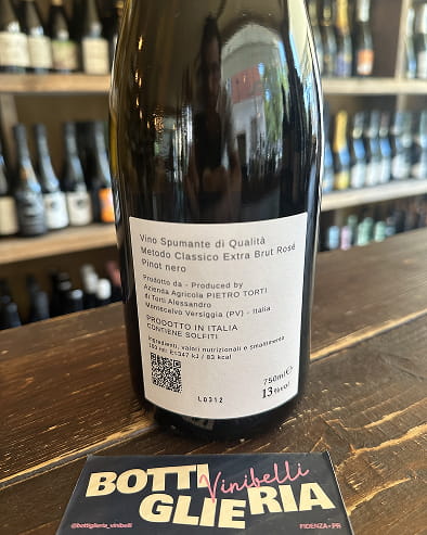 Rosè Brut Nature Pinot Nero - Bottiglieria del Borgo