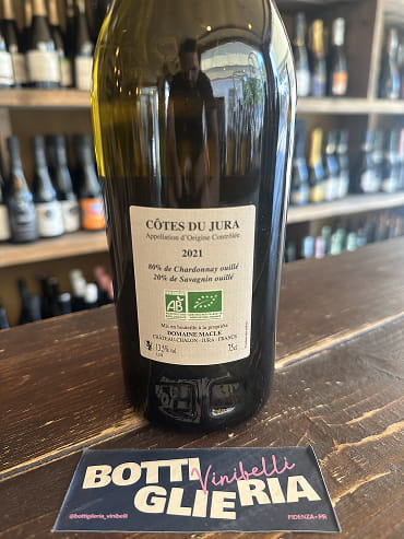 Cotes du Jura Chardonnay Savagnin Ouillè 2021 - Bottiglieria del Borgo