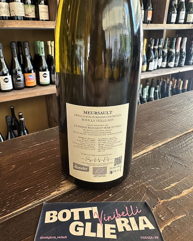 Meursault "Sous la Velle" Sans Soufre 2023