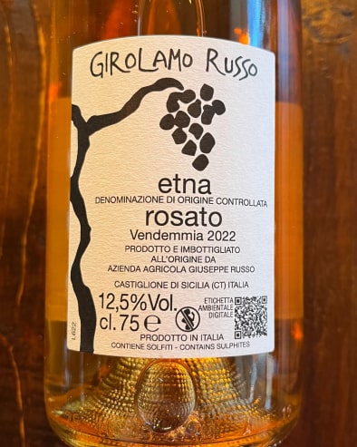 Etna Rosato 2022