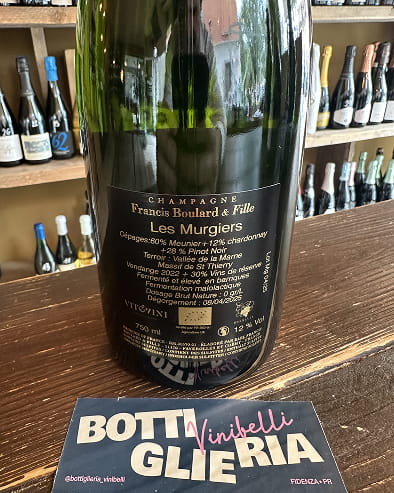 Les Murgiers 2022 - Bottiglieria del Borgo